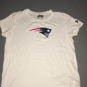white patriots t shirt